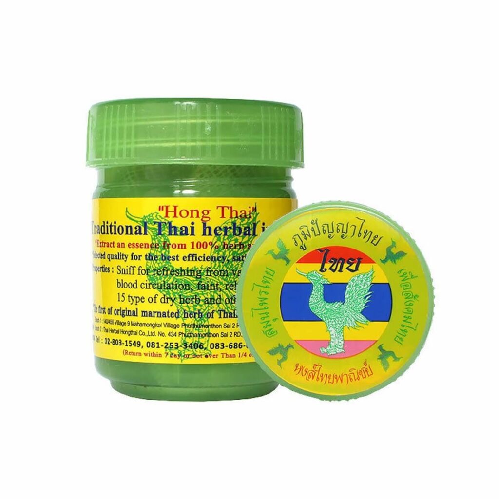 hong thai inhaler with white background