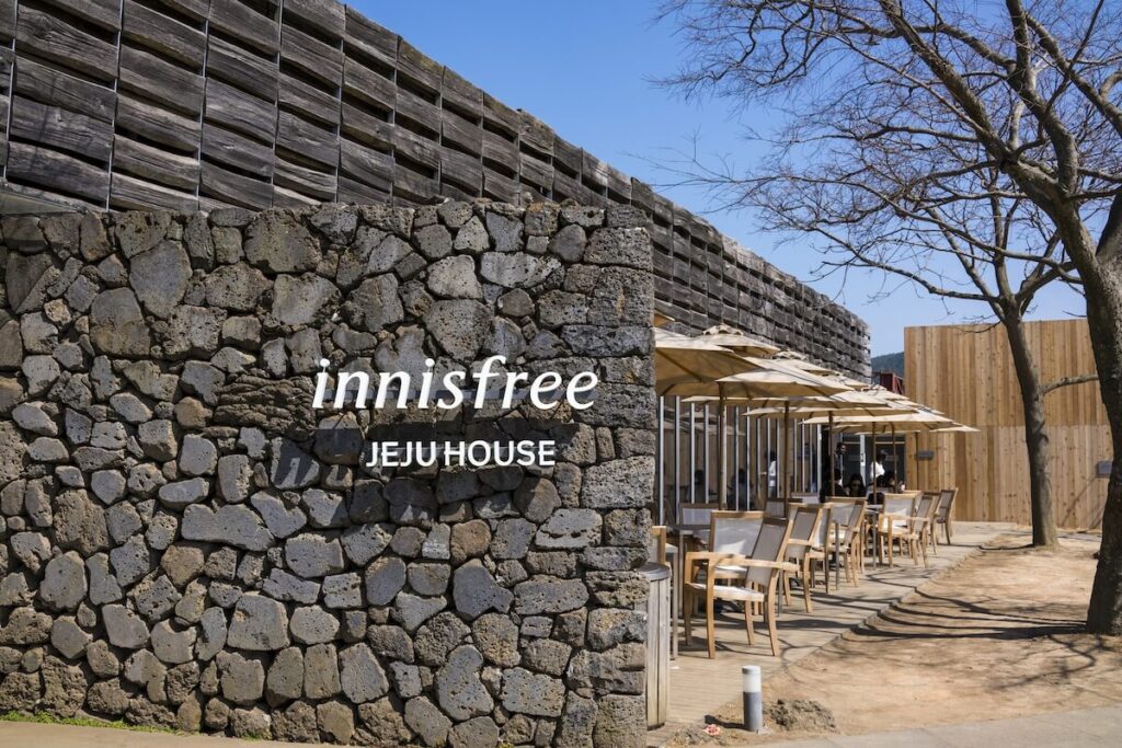 facade of Innisfree Jeju House