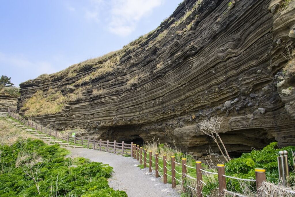Suwolbong cliff from below