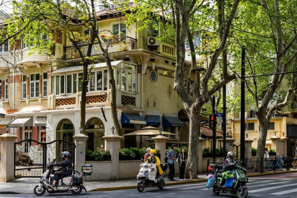 European building in Shanghai's French Concession