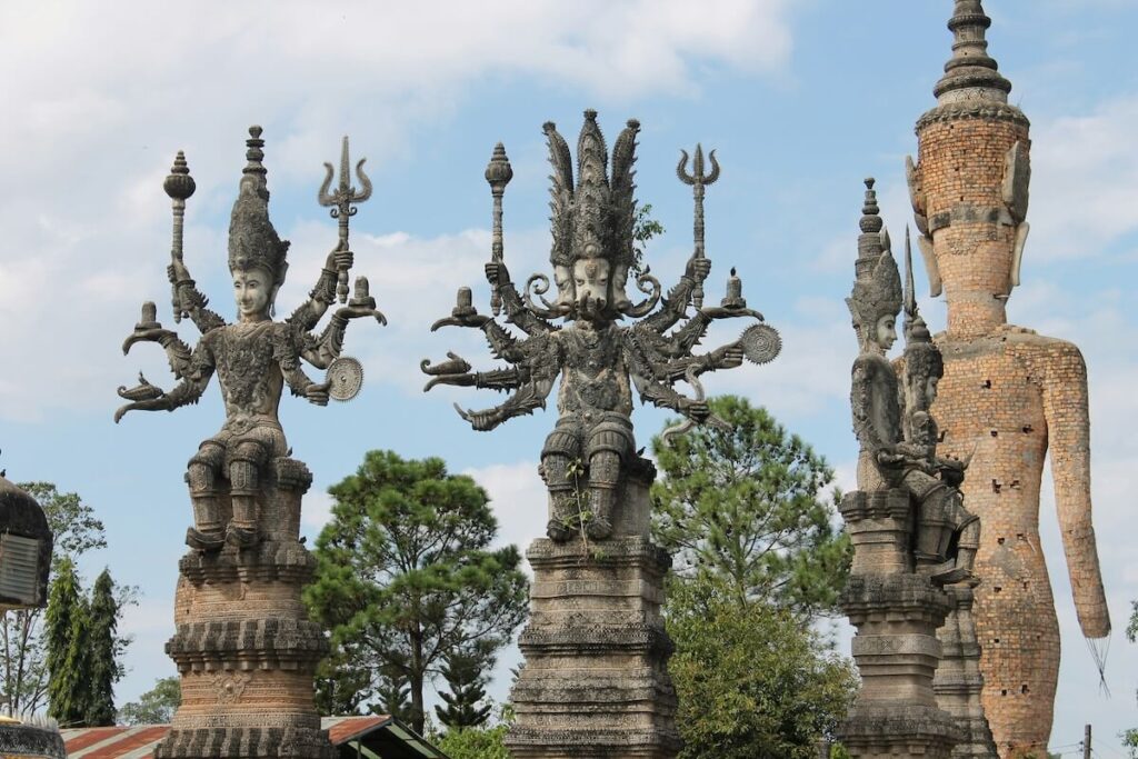 Sala Keoku statues in Nong Khai