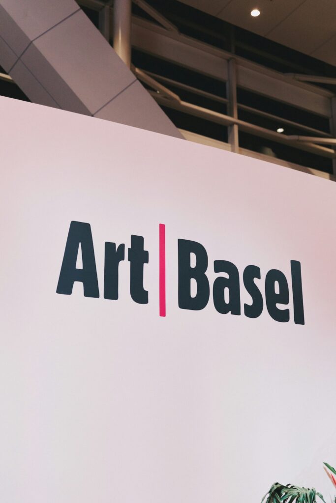 Art Basel signage