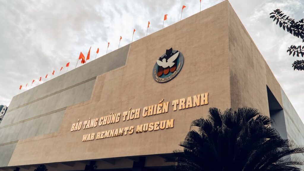 facade of the War Remnants Museum in Ho Chi Minh City