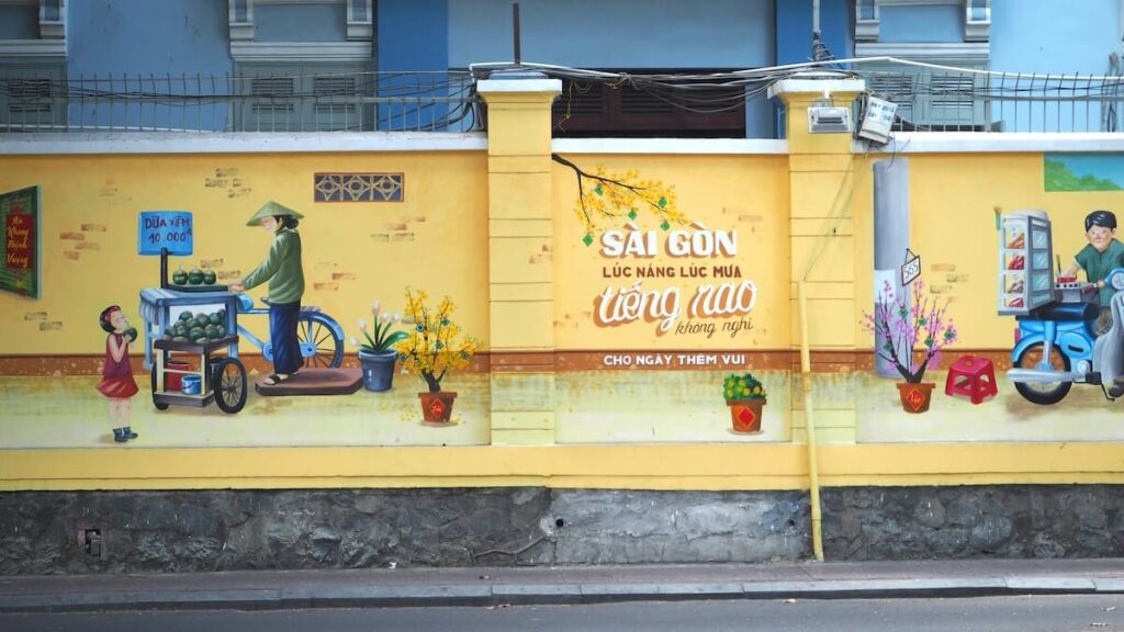 street art in Ho Chi Minh City