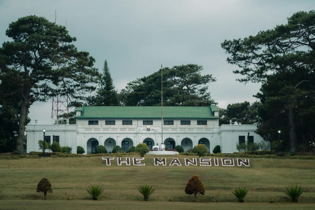 facade of The Mansion in Baguio