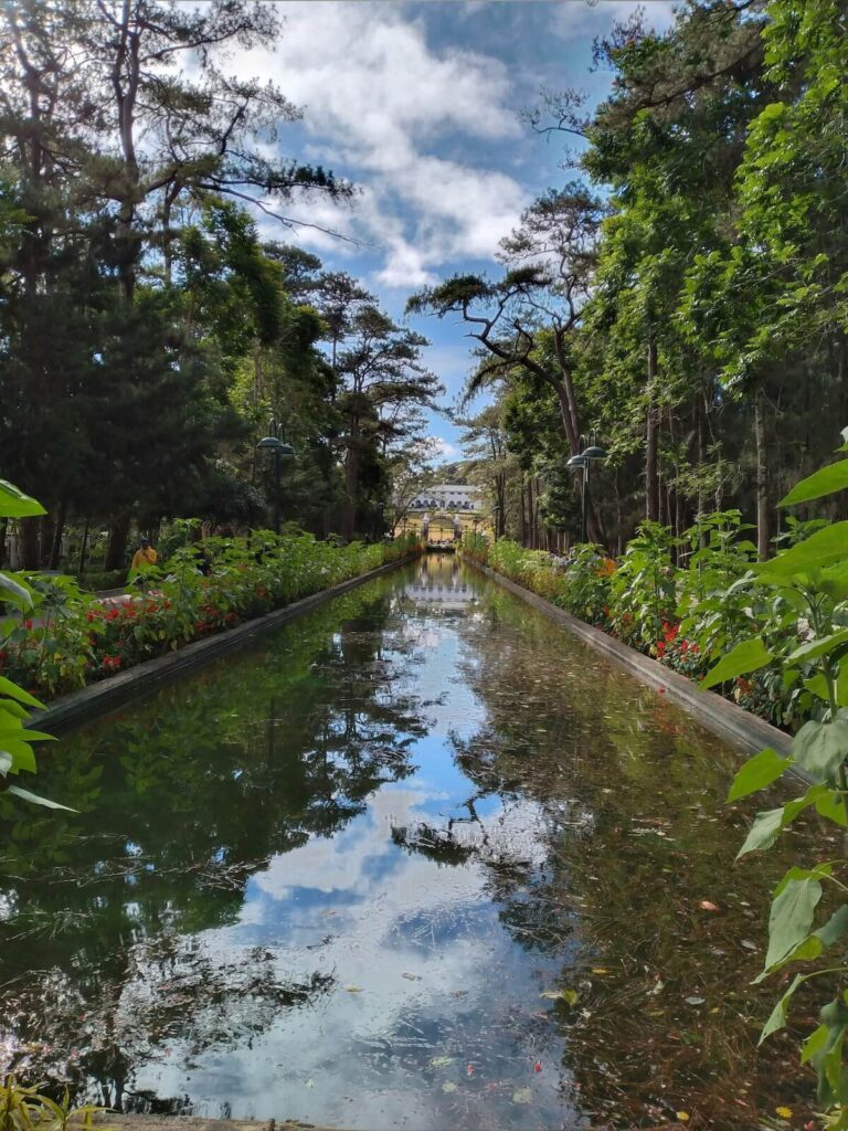 Pool in Wright Park in Baguio