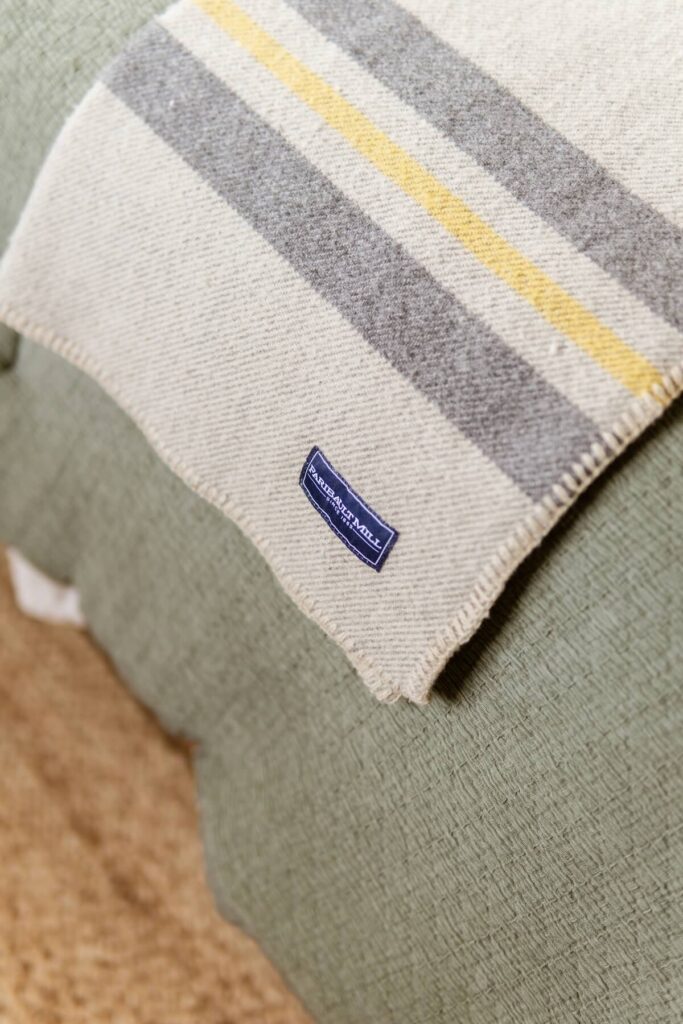 Faribault Mill wool blanket