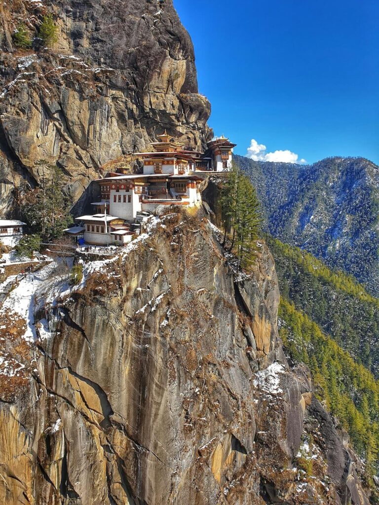 view of Paro Taktsang during daytime