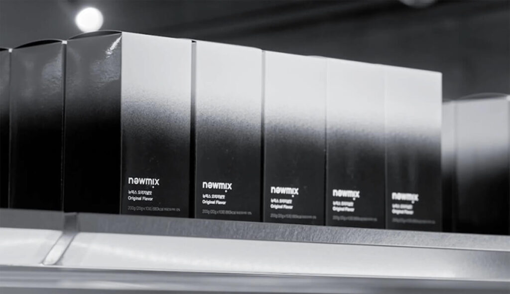 boxes of newmix coffee