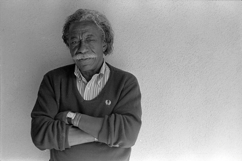 portrait of Photographer and film director Gordon Parks