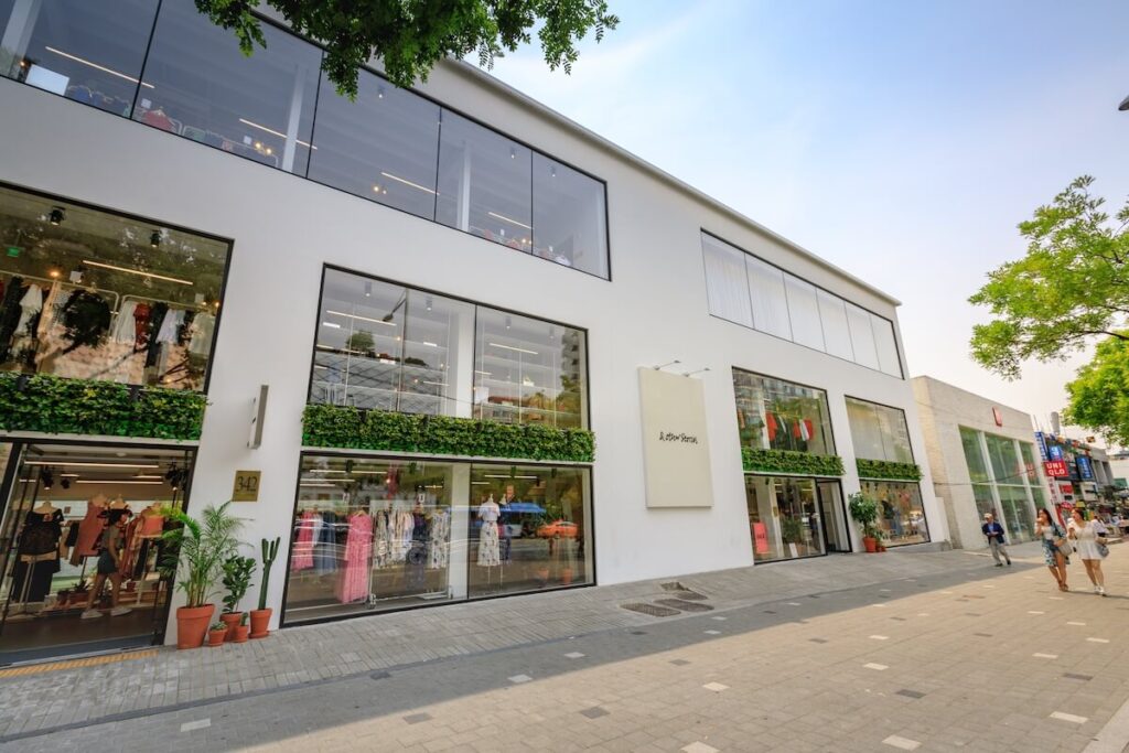 Store at Apgujeong Rodeo Street in Seoul
